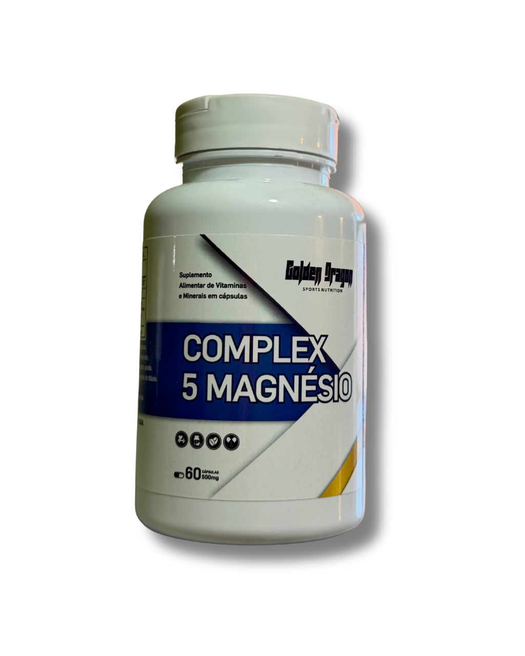 Golden Dragon Magnésio Complex 5 60 Caps