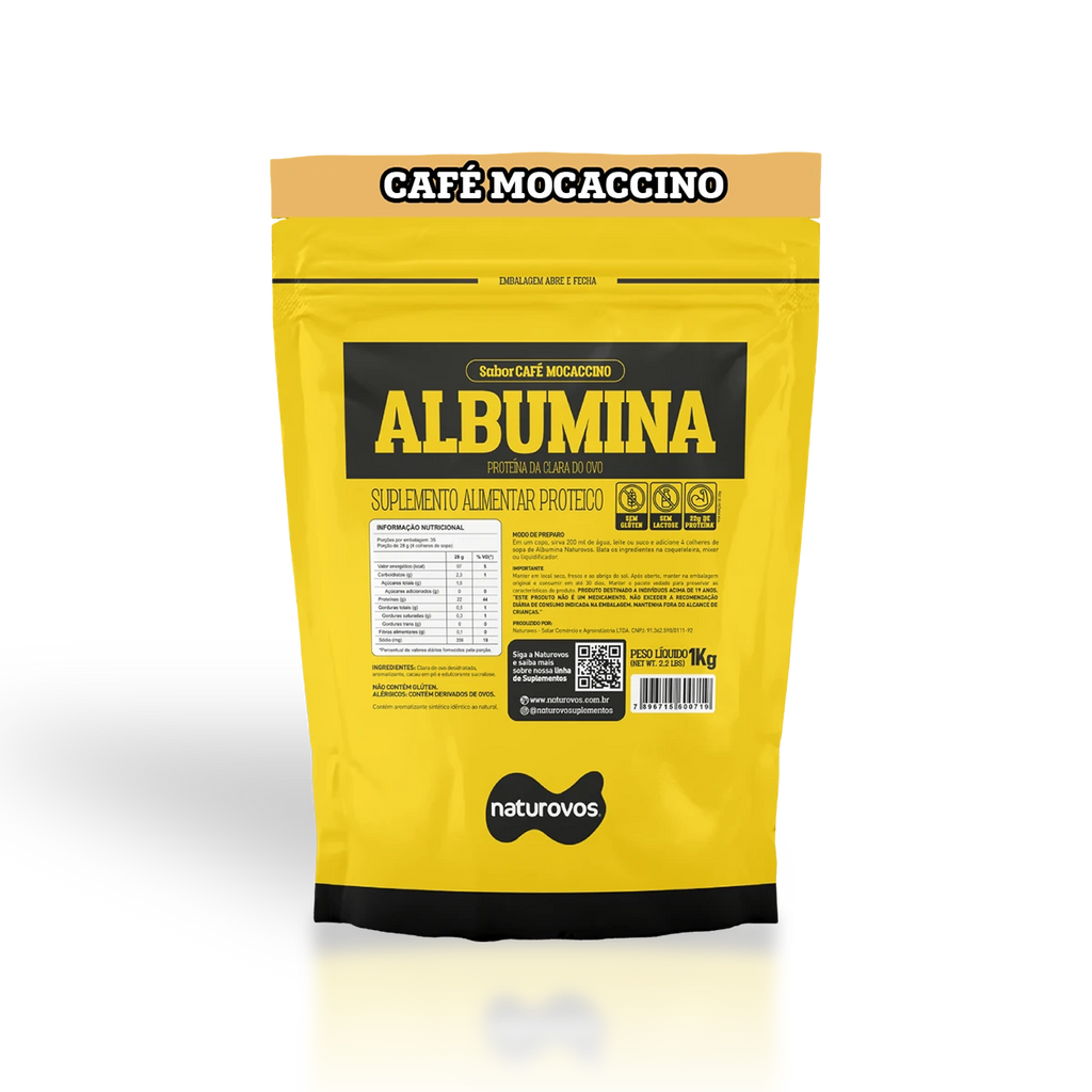 Naturovos Albumina 1kg Natural