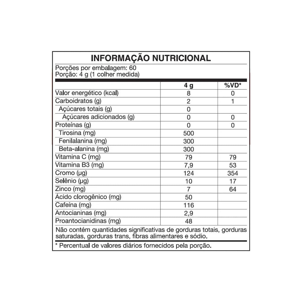Vitafor Termo Plus 240g Tangerina c/chá verde