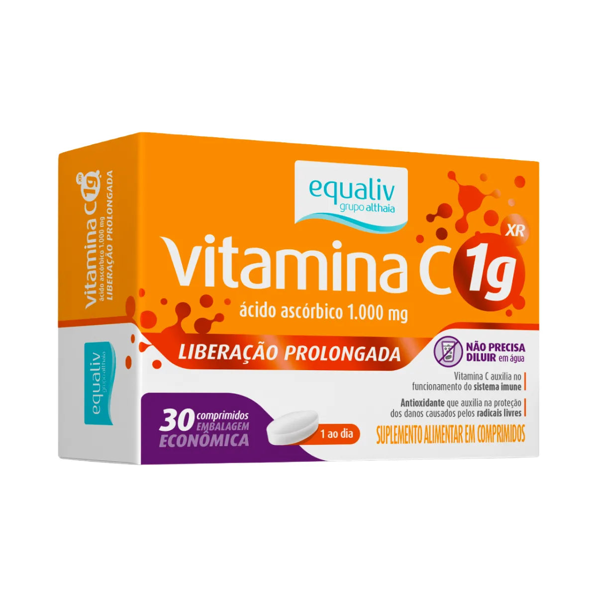 Equaliv Vitamina C 1g 30 comprimidos