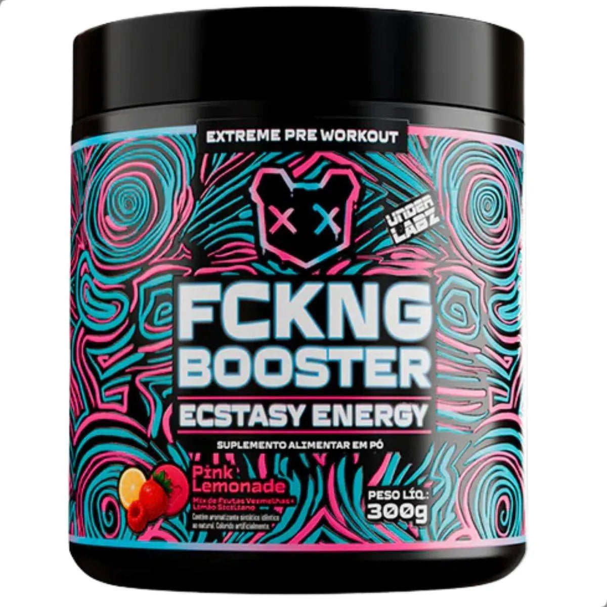 Under Labz Pré Treino Fckng Booster Ecstasy Energy 300g
