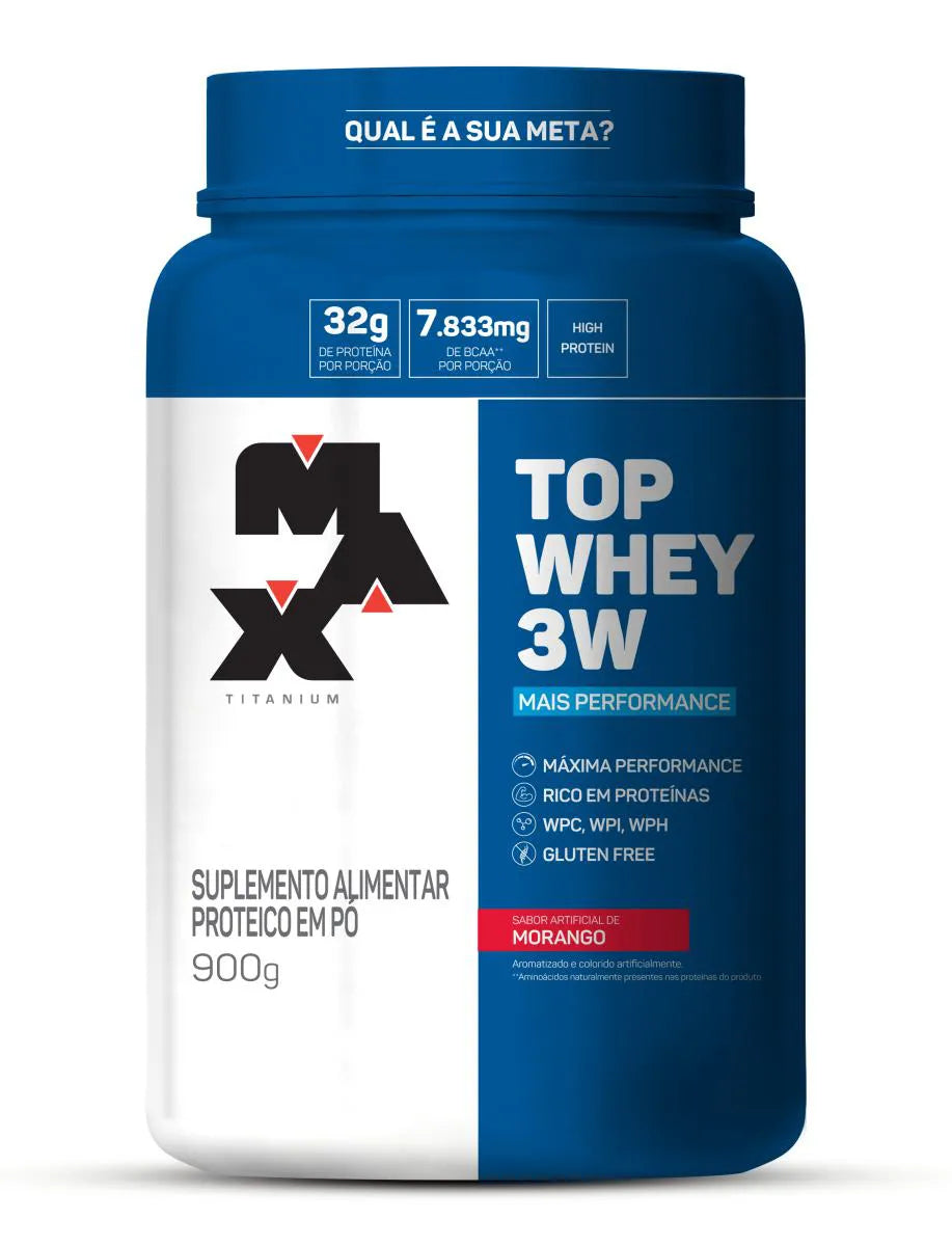 Max Titanium 3W Whey Protein 900g