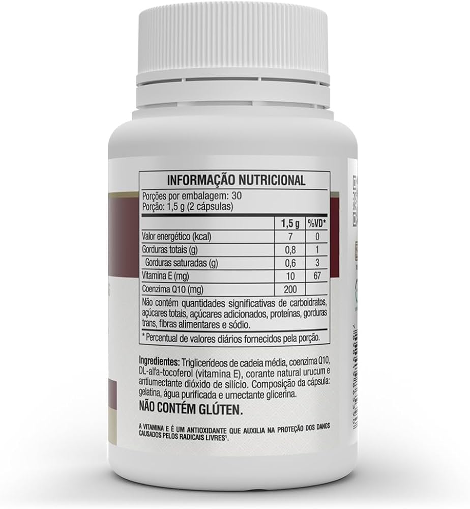 Vitafor Coenzima Q10 200mg 60 Caps