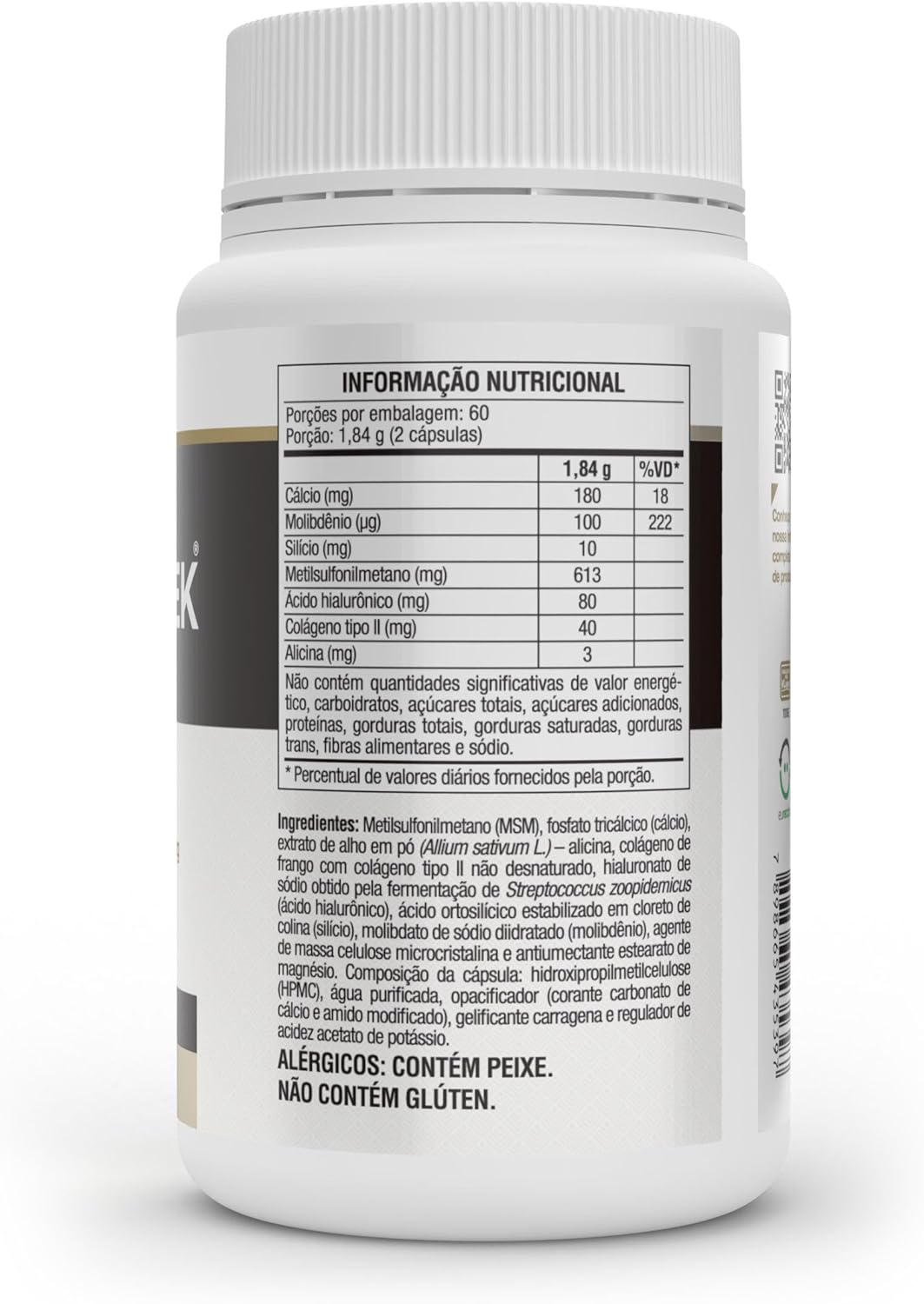 Vitafor Colagentek Tipo 2 120 Caps