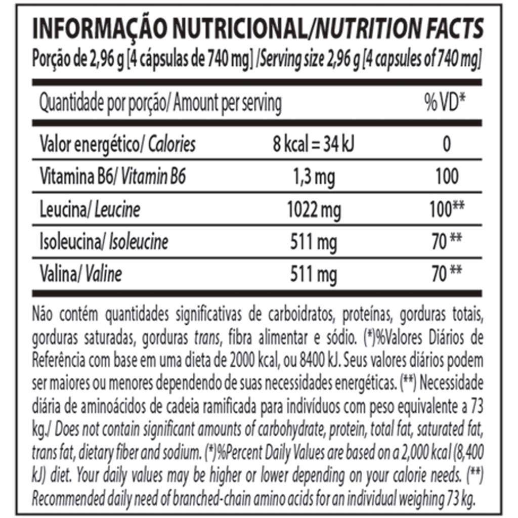 Integralmedica BCAA 2044mg 90 Caps