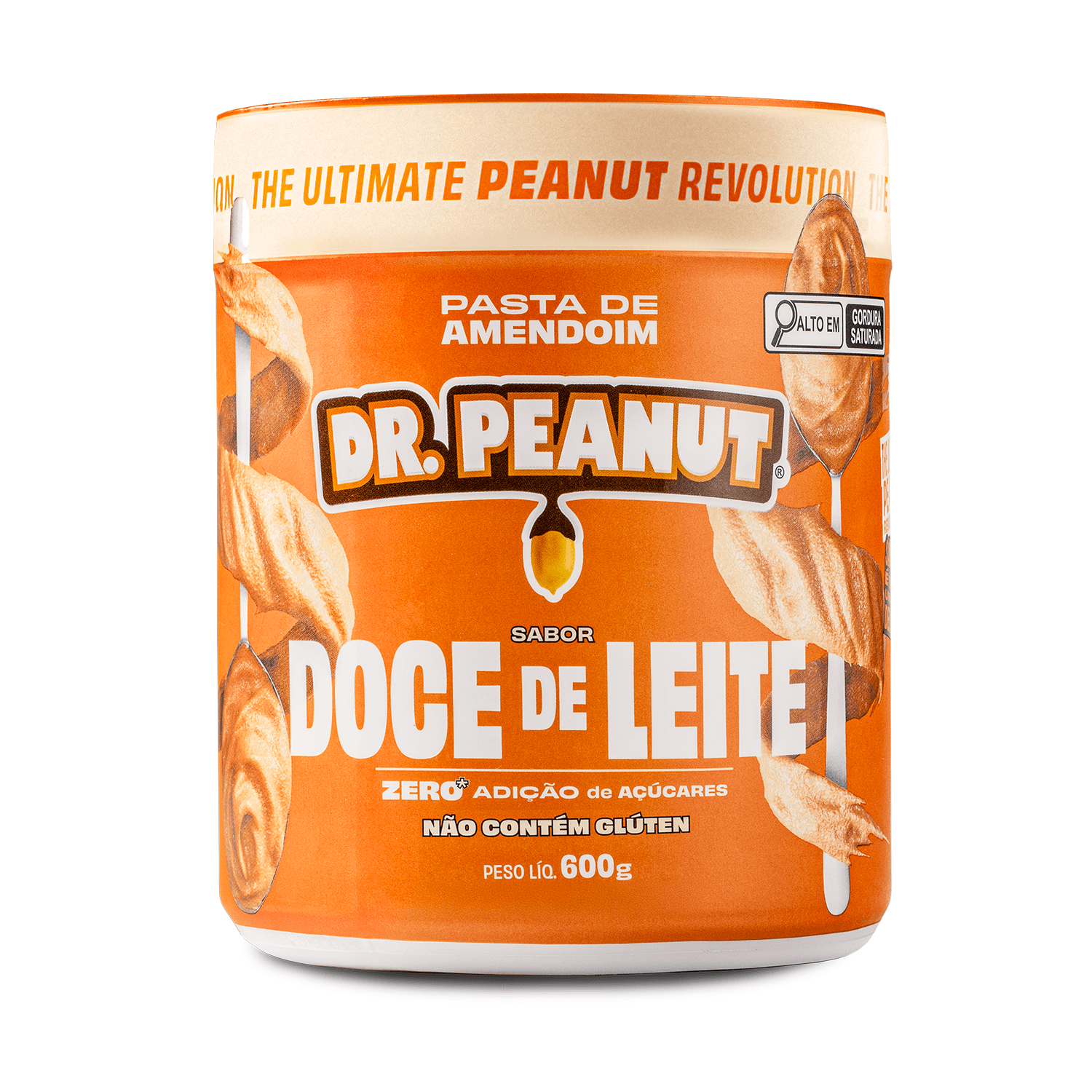 Dr. Peanut Pasta 600g Doce de Leite