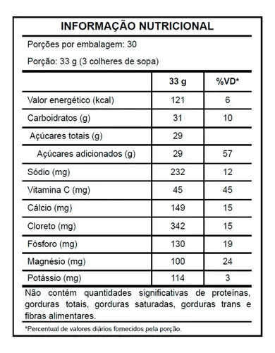 Reidrat Isotonic Pounch 1kg Morango com Maracuja