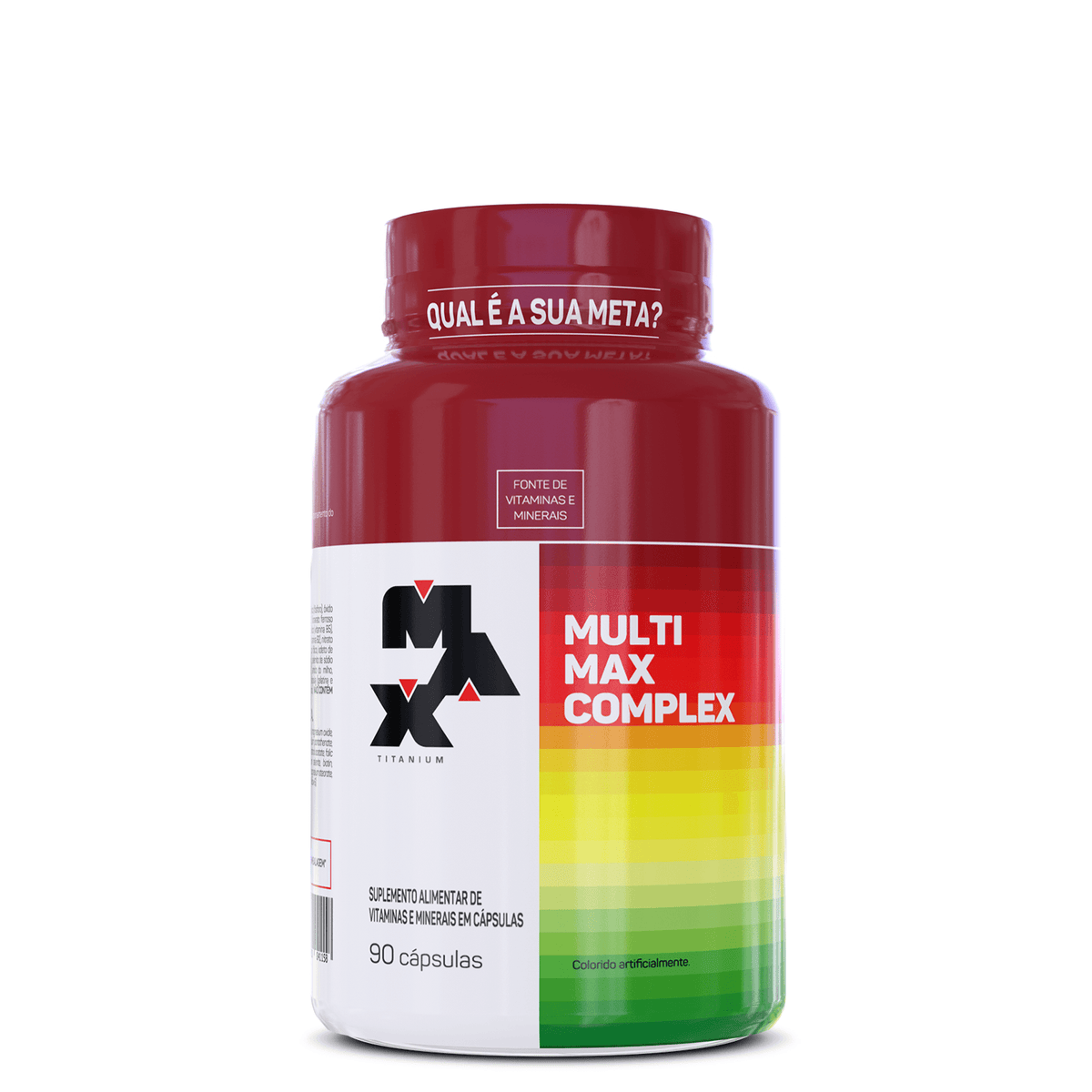 Max Titanium Multivitamínico Multimax Complex 90 Caps
