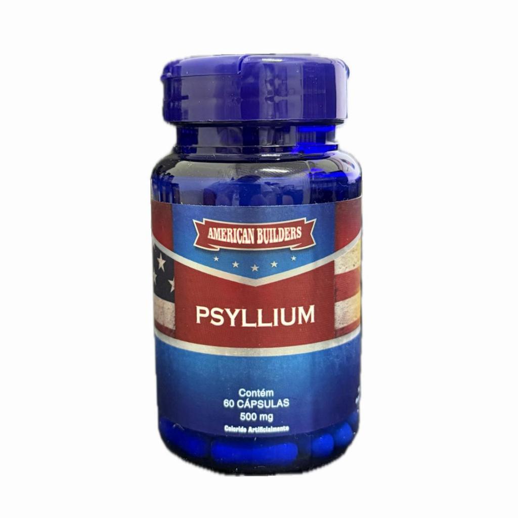 American Builders Psyllium 500mg 60 Caps