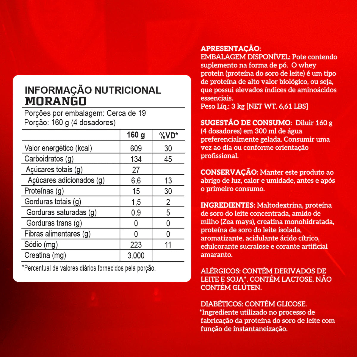 Integralmedica Hipercalórico Creamass 3kg