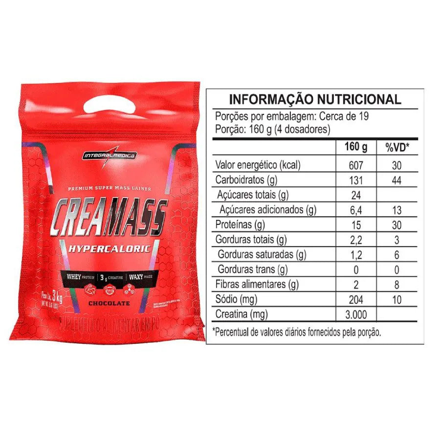 Integralmedica Hipercalórico Creamass 3kg