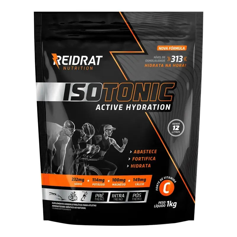 Reidrat Isotonic Pounch 1kg Morango com Maracuja