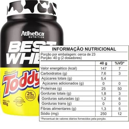 Atlhetica Best Whey 900g