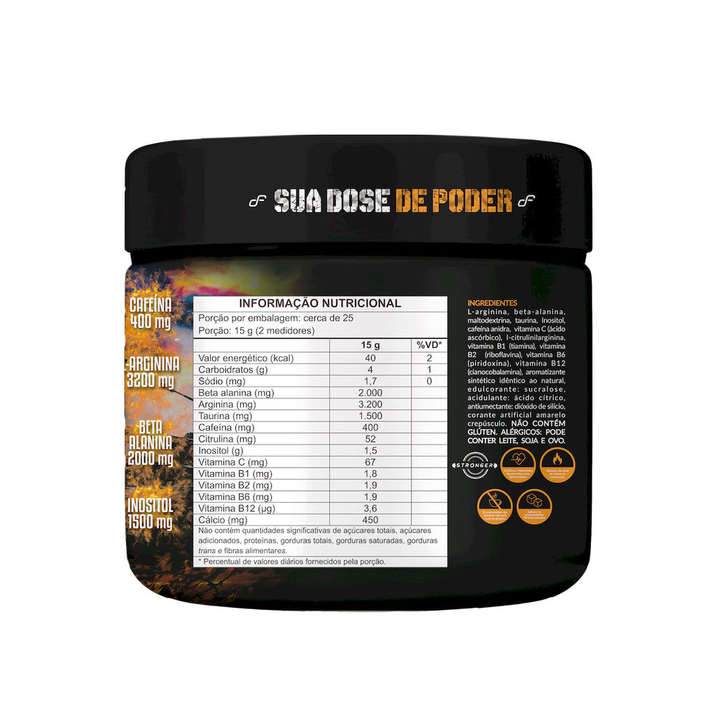 Full Life Pré Treino Tomahawk 380g